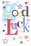 The uplifting spirit of encouragement radiates from this bold and beautifully designed good luck card, echoing the supportive atmosphere so often found in the vibrant streets of Walthamstow. Each letter of 'Good Luck' is thoughtfully styled in a joyful symphony of hues-pastel blue intertwined with punchy reds, mossy greens, and rich violets-chosen with the precision and artistry one might see in the window displays at Florist Walthamstow. Sprinkles of navy, lilac, and bright lime stars meander across the bright white background, suggesting dreams and ambitions as limitless as a star-studded sky above E17. Though the printed surface is smooth to the touch, there's a hinted depth-like the subtle texture of premium cardstock pressed between your hands, inviting a tactile response as comforting as holding a fresh bouquet. This card feels perfect for those defining moments-a student beginning classes at Walthamstow Academy, or a neighbour moving into a new flat near Markhouse Road-the kind of gesture that carries heartfelt optimism and genuine belief in another's potential. Every design choice, from the harmony of colour to the playful spread of stars, speaks to the enduring hope in new beginnings and the quiet pride of supporting each other through every chapter of life in Walthamstow.
